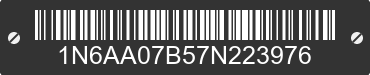 2007 NISSAN Titan 1N6AA07B57N223976 VIN decoded