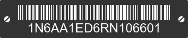 2024 NISSAN Titan 1N6AA1ED6RN106601 VIN decoded