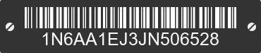 2018 NISSAN Titan 1N6AA1EJ3JN506528 VIN decoded