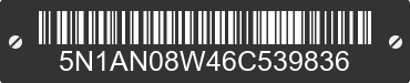 2006 NISSAN Xterra 5N1AN08W46C539836 VIN decoded
