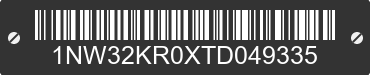 1996 NU WA INDUSTRIES, INC. Premier 1NW32KR0XTD049335 VIN decoded