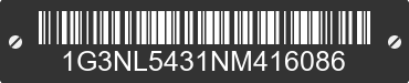 1992 OLDSMOBILE Achieva 1G3NL5431NM416086 VIN decoded
