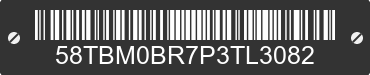 2023 OPEN RANGE 275RLS 58TBM0BR7P3TL3082 VIN decoded