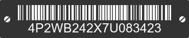 2007 PACE AMERICAN Pace American Trailer 4P2WB242X7U083423 VIN decoded