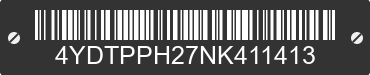 2022 PASSPORT Passport 4YDTPPH27NK411413 VIN decoded