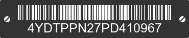 2023 PASSPORT Passport 4YDTPPN27PD410967 VIN decoded