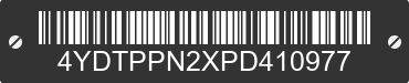 2023 PASSPORT Passport 4YDTPPN2XPD410977 VIN decoded