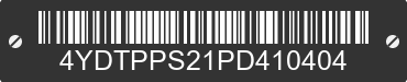 2023 PASSPORT Passport 4YDTPPS21PD410404 VIN decoded