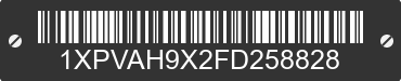 2015 PETERBILT 384 1XPVAH9X2FD258828 VIN decoded
