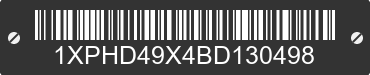 2011 PETERBILT 386 1XPHD49X4BD130498 VIN decoded