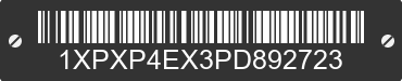 2023 PETERBILT 389 1XPXP4EX3PD892723 VIN decoded