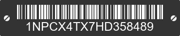 2017 PETERBILT 567 1NPCX4TX7HD358489 VIN decoded