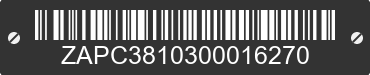 0 PIAGGIO AND VESPA LX / S ZAPC3810300016270 VIN decoded