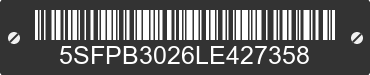 2020 PIONEER, PROWLER, & PROWLER LNYX Pioneer, Prowler, & Prowler Lnyx 5SFPB3026LE427358 VIN decoded