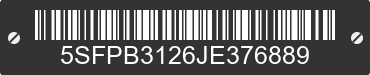 2018 PIONEER, PROWLER, & PROWLER LNYX Pioneer, Prowler, & Prowler Lnyx 5SFPB3126JE376889 VIN decoded