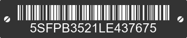 2020 PIONEER, PROWLER, & PROWLER LNYX Pioneer, Prowler, & Prowler Lnyx 5SFPB3521LE437675 VIN decoded