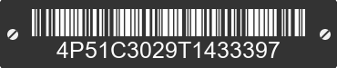 2026 PJ PJ 4P51C3029T1433397 VIN decoded