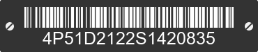 2025 PJ PJ 4P51D2122S1420835 VIN decoded