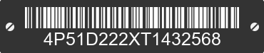 2026 PJ PJ 4P51D222XT1432568 VIN decoded