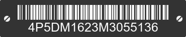 2021 PJ PJ 4P5DM1623M3055136 VIN decoded