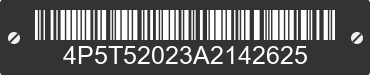2010 PJ PJ 4P5T52023A2142625 VIN decoded