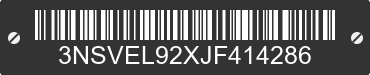 2018 POLARIS RZR 3NSVEL92XJF414286 VIN decoded