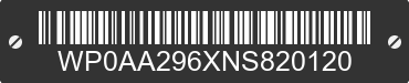 1992 PORSCHE 968 WP0AA296XNS820120 VIN decoded