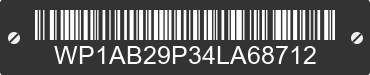 2004 PORSCHE Cayenne WP1AB29P34LA68712 VIN decoded