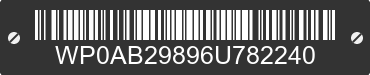 2006 PORSCHE Cayman WP0AB29896U782240 VIN decoded