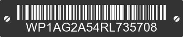 2024 PORSCHE Macan WP1AG2A54RL735708 VIN decoded
