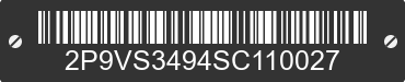 2025 PREVOST H3 Converted Coach Shell 2P9VS3494SC110027 VIN decoded