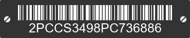 2023 PREVOST X3 Converted Coach Shell 2PCCS3498PC736886 VIN decoded