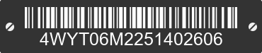 2005 R-VISION R-Vision 4WYT06M2251402606 VIN decoded