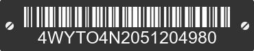 2005 R-VISION R-Vision 4WYTO4N2051204980 VIN decoded