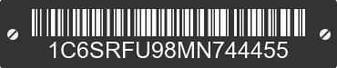 2021 RAM 1500 1C6SRFU98MN744455 VIN decoded