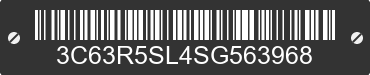 2025 RAM 2500 3C63R5SL4SG563968 VIN decoded