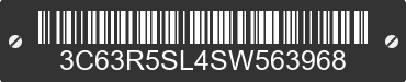 2025 RAM 2500 3C63R5SL4SW563968 VIN decoded