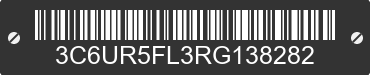 2024 RAM 2500 3C6UR5FL3RG138282 VIN decoded