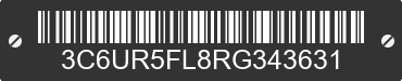 2024 RAM 2500 3C6UR5FL8RG343631 VIN decoded