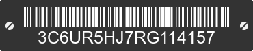 2024 RAM 2500 3C6UR5HJ7RG114157 VIN decoded