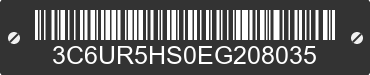 2014 RAM 2500 3C6UR5HS0EG208035 VIN decoded