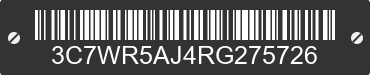 2024 RAM 2500 3C7WR5AJ4RG275726 VIN decoded