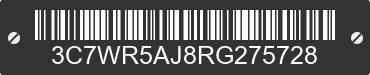 2024 RAM 2500 3C7WR5AJ8RG275728 VIN decoded