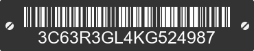 2019 RAM 3500 3C63R3GL4KG524987 VIN decoded