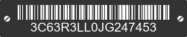 2018 RAM 3500 3C63R3LL0JG247453 VIN decoded