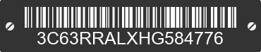 2017 RAM 3500 3C63RRALXHG584776 VIN decoded