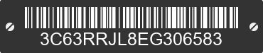 2014 RAM 3500 3C63RRJL8EG306583 VIN decoded