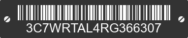 2024 RAM 3500 3C7WRTAL4RG366307 VIN decoded