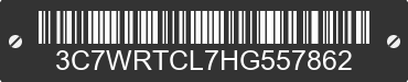 2017 RAM 3500 3C7WRTCL7HG557862 VIN decoded