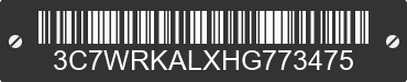 2017 RAM 4500 3C7WRKALXHG773475 VIN decoded